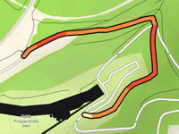 Halde Prosperstrasse / Alpincenter über Hebeleckstrasse
