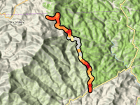 Hale Ridge Road von Warwoman Road