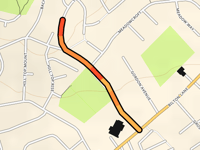 Hall Lane via Tennyson Avenue