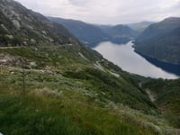 Halvfjerdingsvatnet von Sauda