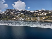 Halvfjerdingsvatnet von Sauda