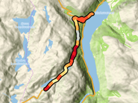 Halvfjerdingsvatnet von Røldal