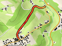 Handenberg via Handenberger Berzikstrasse Sandtal