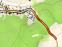 Hängigknock vanuit Breitengüssbach
