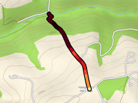 Hangman's Hill Cross via Hangman's Hill