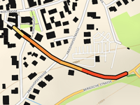 Happerschoss über Brölstrasse