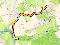Haras de Bornival / Rue Henri Tombeur via Rue Félicien Canart