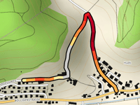 Hardeggweg via Wannetalweg