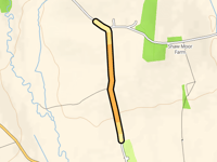 Harome Heads Lane z Harome