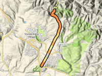 Harris Grade Road von Lampoc