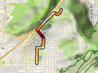 Harris Hill Boulevard über Epworth Drive