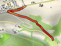 Harthberg par Grünnenweg