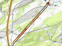 Hasard via Route de Liège