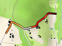 Haselbachberg über Langwaldweg