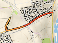 Haselberg przez Bahnweg