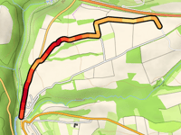 Hasenberg desde Erdorf por Mühlenberg