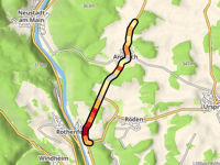 Hässelberg z Zimmern przez Eckstutz Hochwald