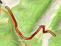 Hauptstrasse von Arisdorf über Hersberg