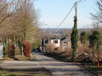 Hautes des Froidmont from Hallembaye via Thier des Bruyères