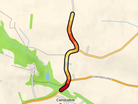 Hauxwell Road z Constable Burton