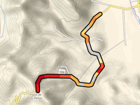 Haza de las Peñas da Río Guadarranque