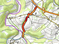 Heckenweg desde Auel