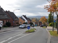 Heckstrasse von Würselener Strasse
