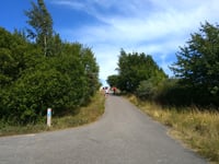 Hedelund Skibakke via Tranemosevej