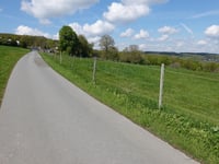 Heidestrasse über Am Schafberg
