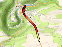 Heidhof z Kyllburg przez Orsfelder Weg