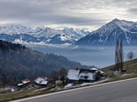 Heiligenschwendi von Thun über Choleresagi