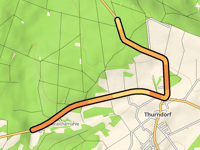 Heinersreuther Forst / Kütschenrainberg da Oberaichamühle