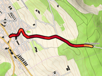 Heitersbergpass from Oberrohrdorf