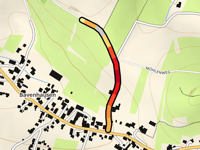 Herberg vanuit Bavenhausen via Holländerweg