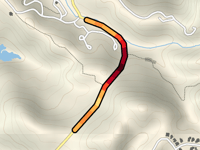 Heritage Fire Road von Nacimiento View Summit