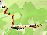 Hermesberg vanuit Klespe