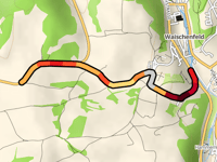 Heroldsberg da Waischenfeld via Am Greiner
