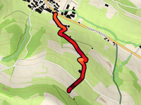 Herrenberg von Bastendorf über Am Biedemchen