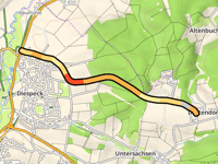 Herrnfeld / Dettendorf desde Diespeck