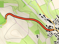 Herznacherstrasse von Zeihen