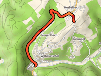 Hesselbacher Berg desde Wilhelmsthal por Hesselbach