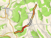 Hesslarer Kreuz vanuit Schönarts