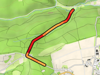 Heuberger Tor from Bebenhausen