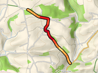 Heydon Hill von Waterrow über Chipstable