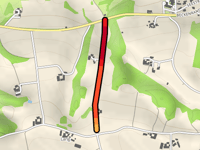 Hieb vanuit Beckenrandstrasse