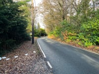 Higher Marley Road da Bystock via Bystock Road