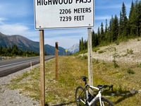 Highwood Pass von Longview