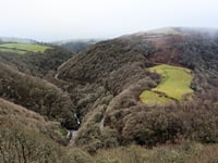 Hillsford Bridge desde Lynmouth
