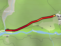 Hinterautalstrasse von Scharnitz
