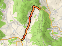 Hinteredt Höhe vanuit Zell am Pettenfirst